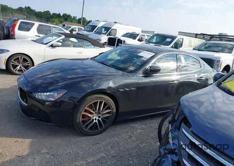 2017 Maserati Ghibli S Q4 из США, поврежденный, VIN ZAM57RTA9H1240885